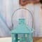Kate Aspen® Extra Large Vintage Blue Distressed Lantern